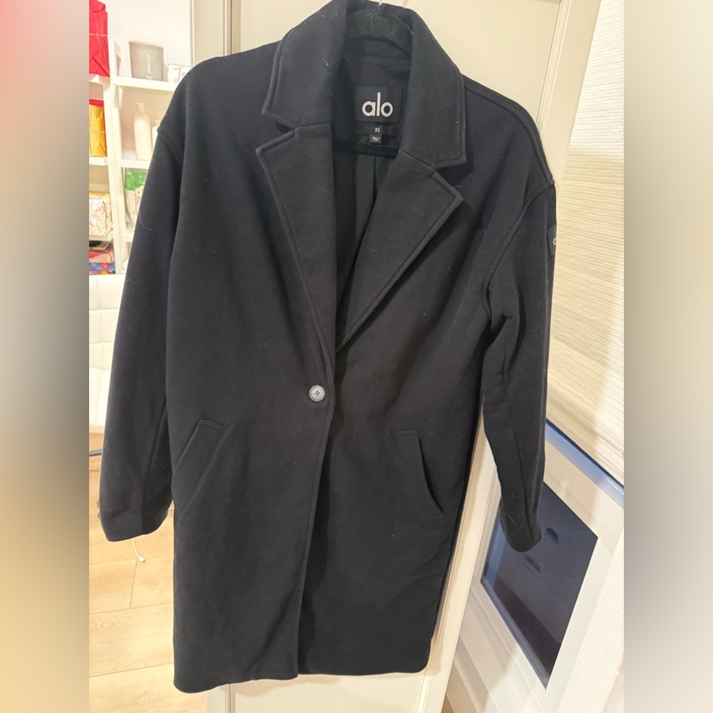 Alo warm trench Size XS black